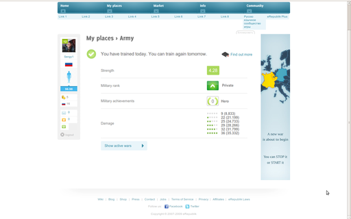 eRepublik - eRepublik plus+немного новостей