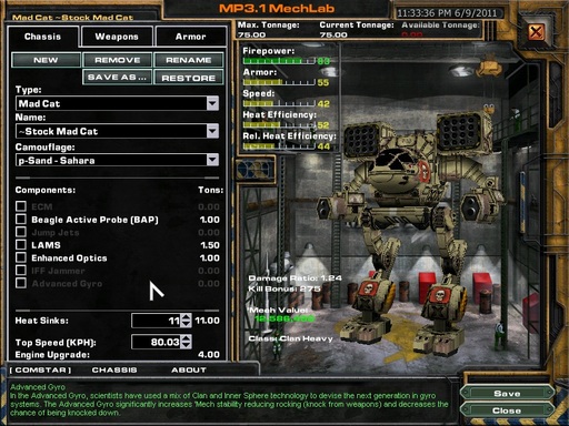 MechWarrior 4: Mercenaries - Mad Cat